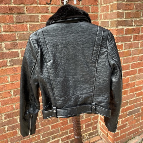 Zara Faux Leather Jacket SOLD - Picture 3 of 6